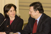Jose Manuel Barroso, Catherine Geslain-Lanéelle 