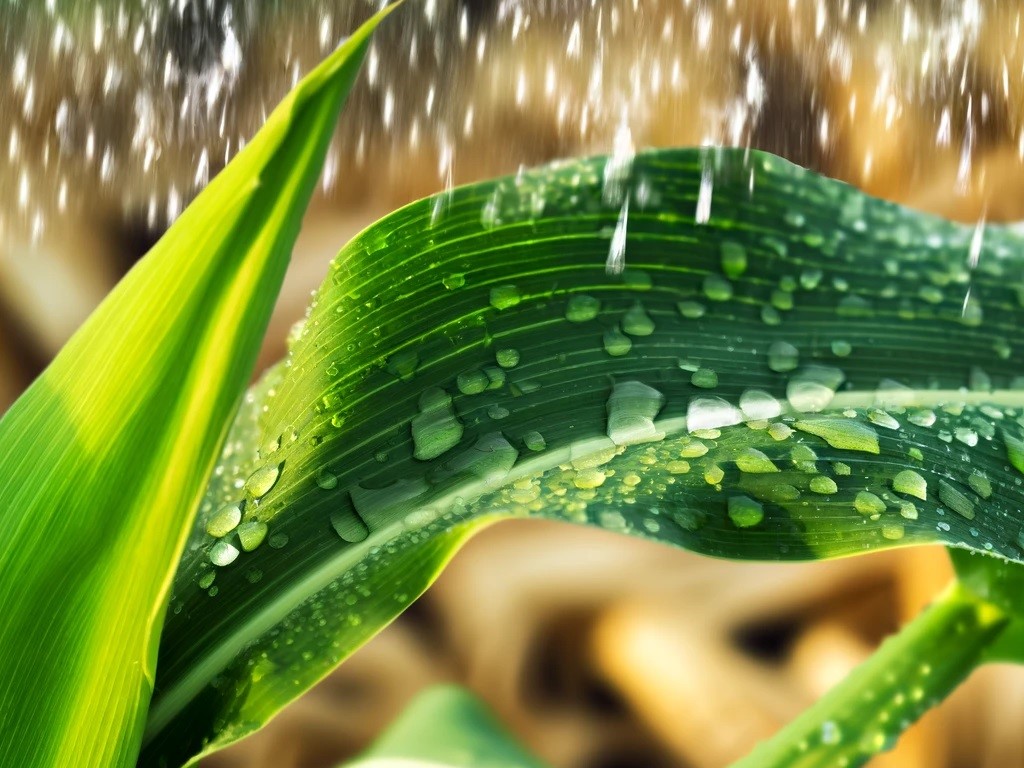 Neuartige Ankerproteine sollen biokompatible Insektizide auch bei Regen auf den Blättern halten. (Bildquelle: © Pflanzenforschung.de)