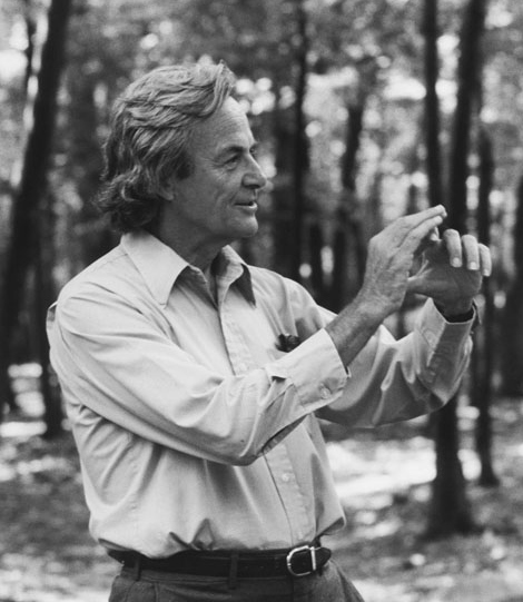 Richard Feynman (1918-1988) gilt als einer der großen Physiker des 20. Jahrhunderts. Zahlreiche Ideen aus seinem Vortrag aus dem Jahr 1959 