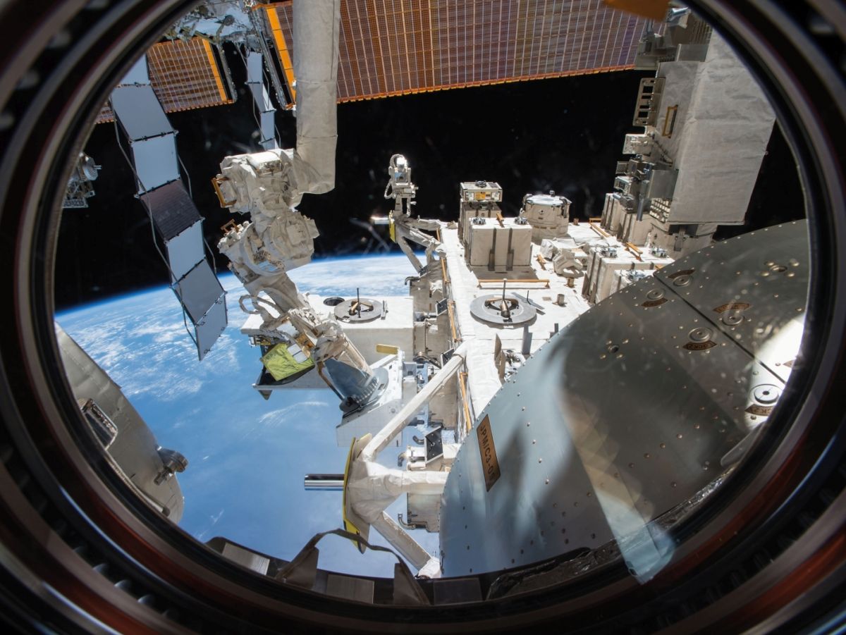 Das Sensorsystem zur Beobachtung von Anbauflächen auf der Erde wird an Bord der Internationalen Raumstation ISS installiert werden.
