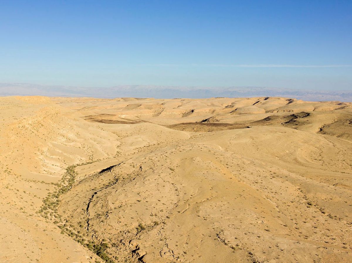Wüste in Israel: Laut aktueller Prognosen sollen die Niederschläge im Nahen Osten in Zukunft deutlich zurück gehen.