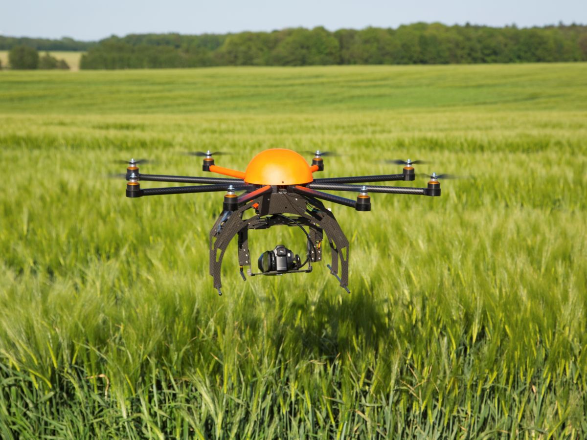 In der Zukunft könnten Drohnen eine noch größere Roll in der Landwirtschaft spielen. (Bildquelle: © iStock.com/robertmandel)