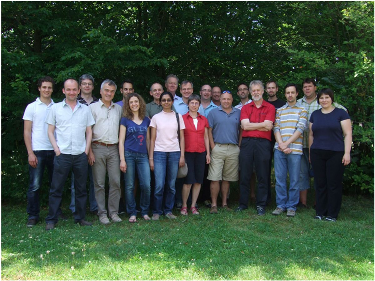 Gruppenbild mit Wissenschaftler des Projektes TRITEX (und des Vorläuferprojektes GABI-Future BARLEX) und des International Barley Sequencing Consortiums (IBSC).